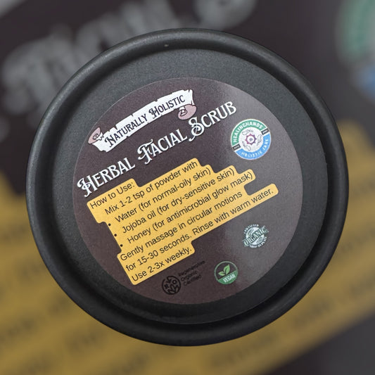 Naturally Holistic Herbal Facial Scrub