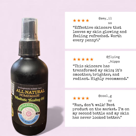 Naturally Holistic Herbal Healing Oil (4oz)
