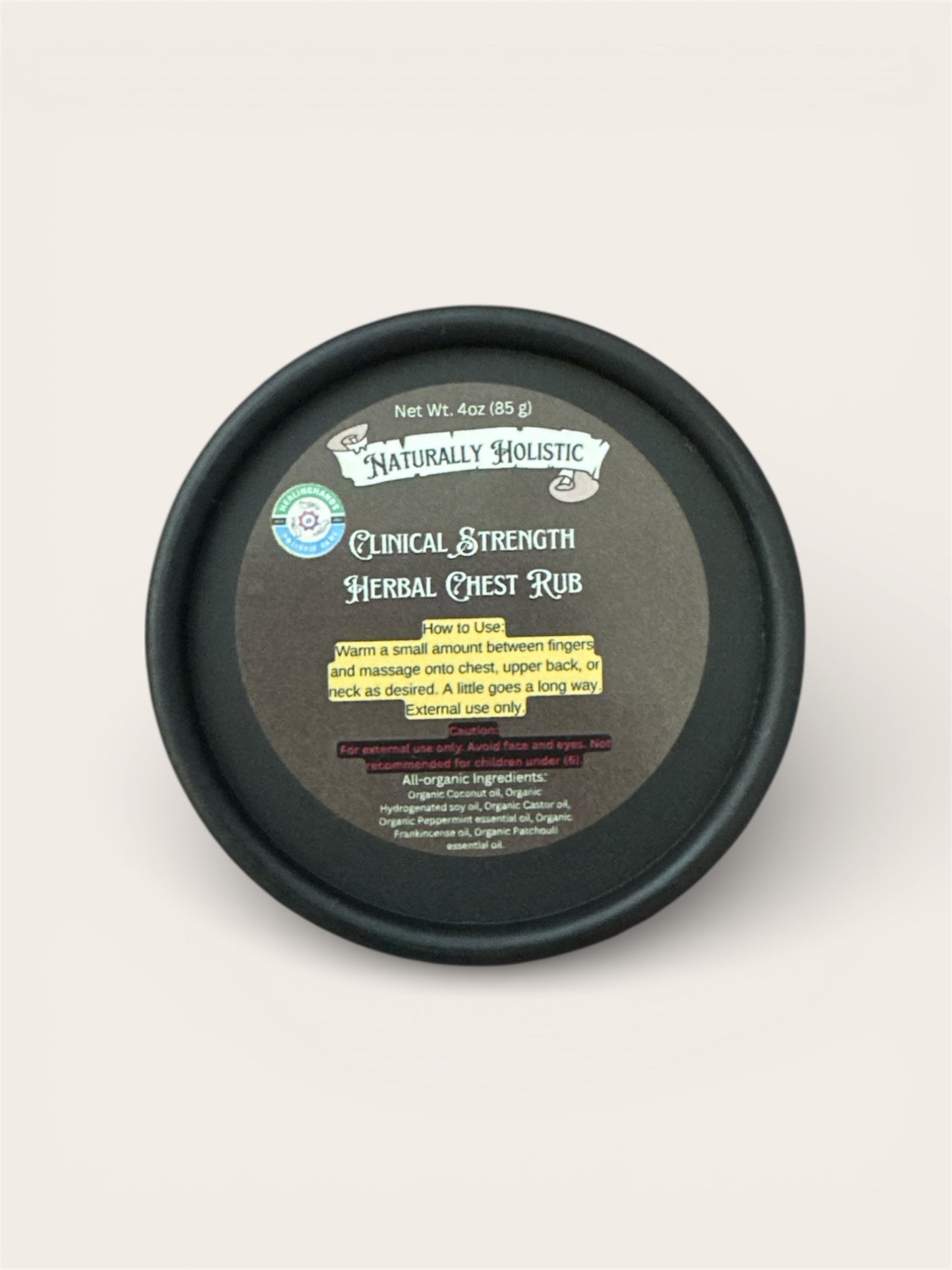 Naturally Holistic Herbal Chest Rub