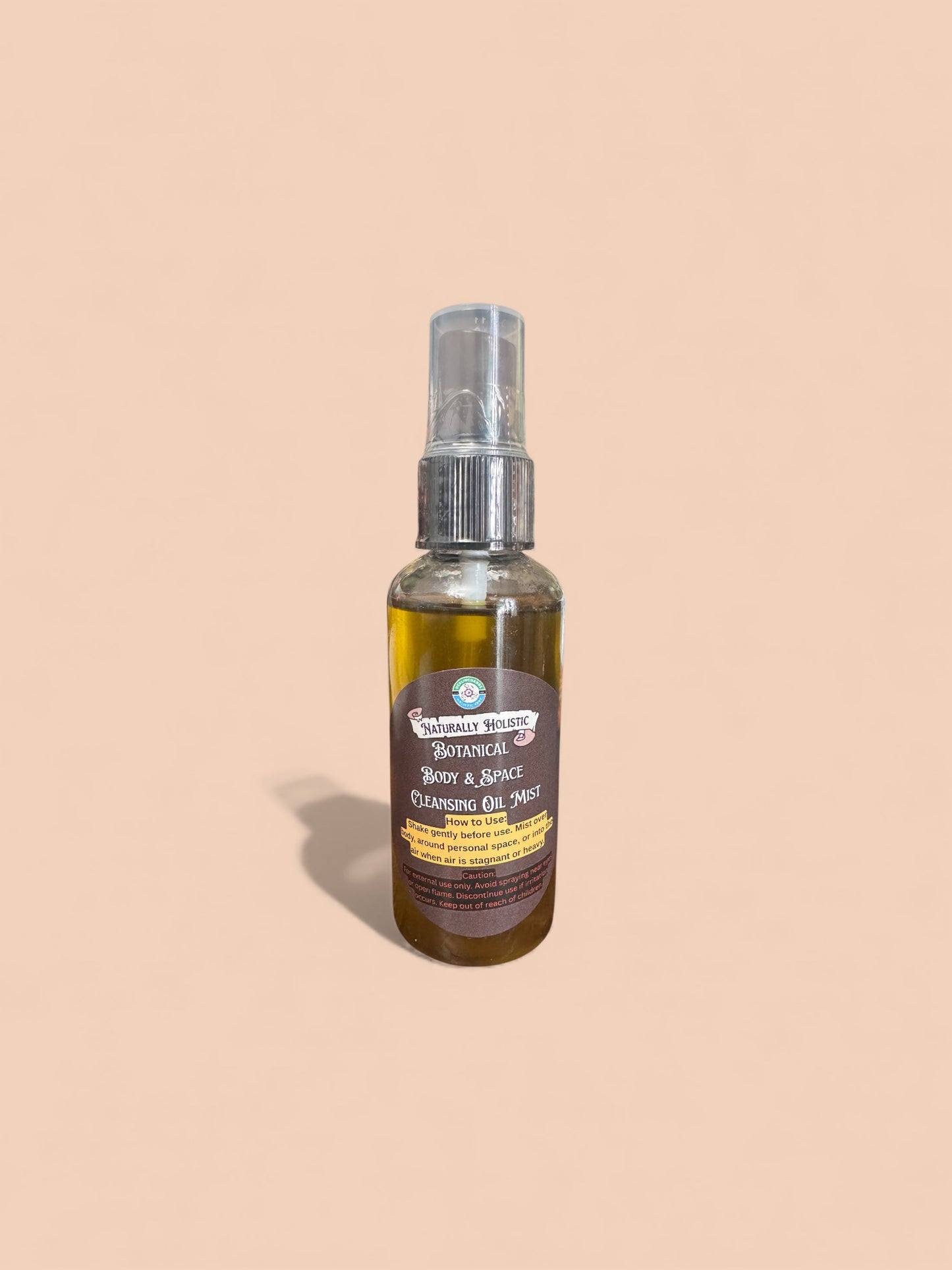Naturally Holistic Herbal Body & Space Cleansing Oil Mist (2oz)
