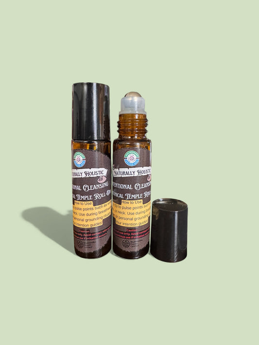 Naturally Holistic Herbal Intentional Cleansing Temple Roll-On (10ml)